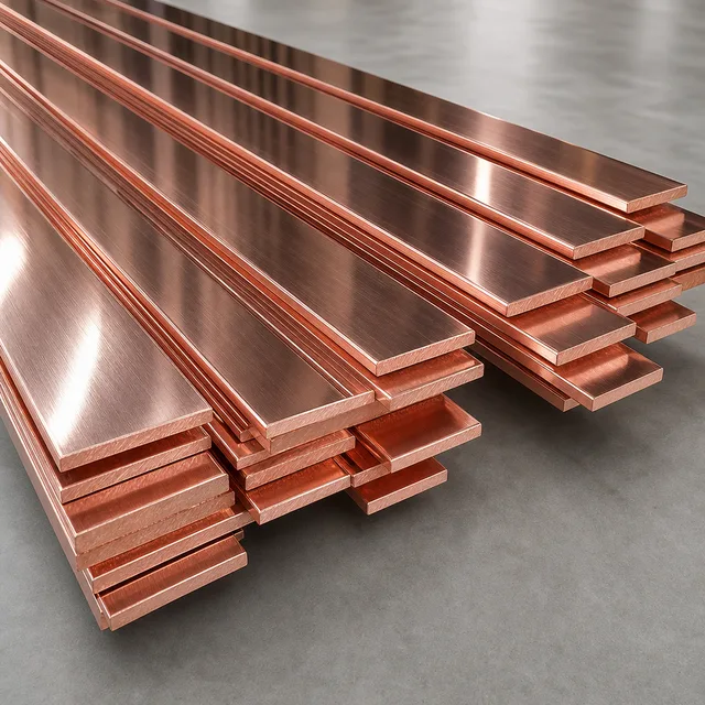 Copper busbars